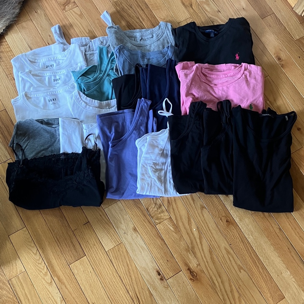 Basic tank top and t shirt bundle